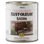 Rust-Oleum Stops Rust - 1 qt. Protective Enamel Satin White Interior/Exterior Paint