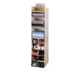 Better Home Storage 10 Pocket 3 Shelf hanging Organizer Grey