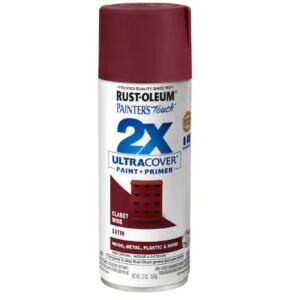 Rust-Oleum Painter's Touch 2X - 12 oz. Satin Claret Wine General Purpose Spray Paint