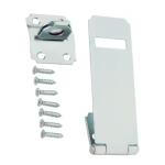 Everbilt 4-1/2 in. Adjustable Staple Safety Hasp Zinc-Plated