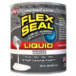 Flex Seal - Liquid White 32 Oz. Liquid Rubber Sealant Coating