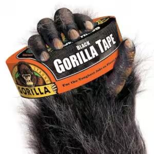 Gorilla - 50 yds. Black Duct Tape