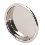 Prime-Line (2-pack) 2-1/8 In. Stamped Steel Chrome Plated By-Pass Sliding Closet Door Pull Handle