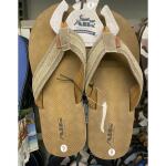 Air Balance Mens Flip FLop Light Brown Size 9