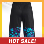 Under Armour Shorts in Black /Galaxy Purple Size YLG