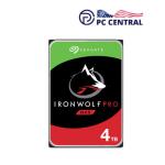 Seagate 4TB IronWolf Pro 7200 rpm SATA III 3.5" Internal NAS HDD (CMR, Retail, 2-Pack) 