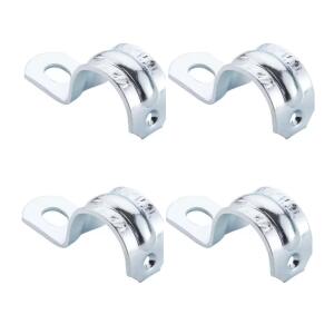 Halex (4-Pack) 1-1 / 4 in. Standard Fitting Electrical Metallic Tube (EMT) 1-Hole Straps