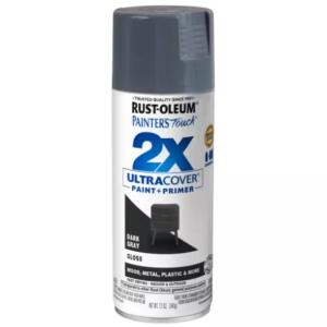 Rust-Oleum Painter's Touch 2X - 12 oz. Gloss Dark Gray General Purpose Spray Paint