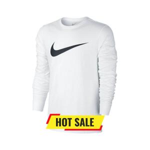 Nike White Long Sleeve / Size YL