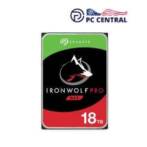 Seagate 18TB IronWolf Pro 7200 rpm SATA III 3.5" Internal NAS HDD (CMR) 