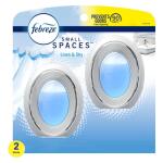 Febreze Small Spaces Automatic Air Freshener Dispenser (2 Count) - 0.50 oz Linen & Sky Scent (003700055868)