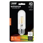 Feit Electric40-Watt Equivalent T10 Dimmable Filament CEC Title 20 Compliant LED 90+ CRI Clear Glass Light Bulb, Soft White (BPT1040/927CA/RP)