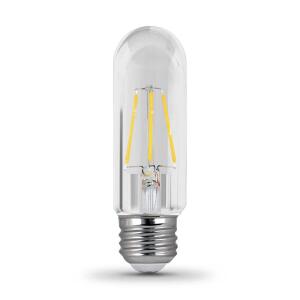 Feit Electric40-Watt Equivalent T10 Dimmable Filament CEC Title 20 Compliant LED 90+ CRI Clear Glass Light Bulb, Soft White (BPT1040/927CA/RP)