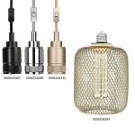 Feit Electric25W Equivalent Dimmable Vintage Oversized E26 LED Light Bulb With Mesh Cage Acrylic Filament Matte Gold Soft White 2700K (CG/AYC/MG/927CA/HDRP)