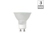 Feit Electric35-Watt Bright White (2700K) MR16 GU10 Bi-pin Base Dimmable Halogen Light Bulb 3-Pack (BPQ35MR16IFGU103HDRP)