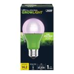 Feit Electric9-Watt E26 A19 Medium Base Non-Dim Indoor and Greenhouse Full Spectrum Plant Grow LED Light Bulb 1-Pack (A19/GROW/LEDG2/BX)