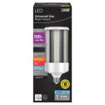 Feit Electric500-Watt Equivalent Corn Cob E26 with E39 Mogul Adapter High Lumen HID Utility LED Light Bulb Daylight (5000K) (1-Pack) (C10000/5K/LEDG3/HDRP)