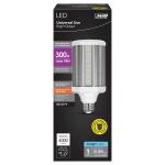 Feit Electric300-Watt Equivalent Corn Cob E26 with E39 Mogul Adapter High Lumen HID Utility LED Light Bulb Daylight (5000K) (1-Pack) (C4000/5K/LEDG2/HDRP)