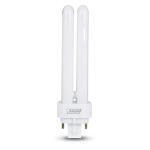 Feit Electric13-Watt Equivalent PL CFLNI Quad Tube 4-Pin G24Q-1 Base Compact Fluorescent CFL Light Bulb, Cool White 4100K 1-Pack (BPPLD13E/41/HDRP)