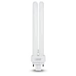 Feit Electric26-Watt Equivalent PL CFLNI Quad Tube 4-Pin G24Q-3 Base Compact Fluorescent CFL Light Bulb, Bright White 3500K 1-Pack (BPPLD26E/35/HDRP)