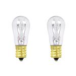 Feit Electric6-Watt Soft White (2700K) S6 Candelabra E12 Base Dimmable Incandescent Light Bulb 2-Pack (BP6S6/HDRP)