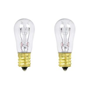 Feit Electric6-Watt Soft White (2700K) S6 Candelabra E12 Base Dimmable Incandescent Light Bulb 2-Pack (BP6S6/HDRP)