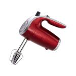 Brentwood 5 speed hand mixer - red