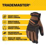 FIRM GRIPTrade Master Large Tan Duck Canvas Glove (55277-36)