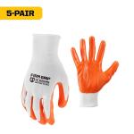 FIRM GRIP Large Nitrile Coated Work Gloves 5 Pack (5558-032)