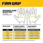 FIRM GRIPSmall Cowhide Leather Work Gloves (63855-06)