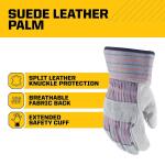 FIRM GRIPSuede Leather Palm Large Glove (65023-72)