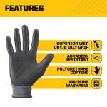 FIRM GRIP Large Polyurethane Grip Work Gloves (4-Pack) (65212-042)