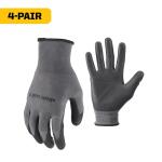 FIRM GRIP Large Polyurethane Grip Work Gloves (4-Pack) (65212-042)