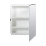 Glacier Bay 16 in. W x 20 in. H Rectangular Recessed or Surface Mount Frameless Beveled Mirror Medicine Cabinet (MP109HD)