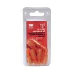 Gardner Bender22-18 AWG 0.156 in. Tab Butt Splice 5 Male 5 Female, Red (10-Pack) - 20-161P