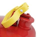 5 Gal. Capacity Red Galvanized Steel Type I Gasoline Safety Can with Funnel (UI50FS)