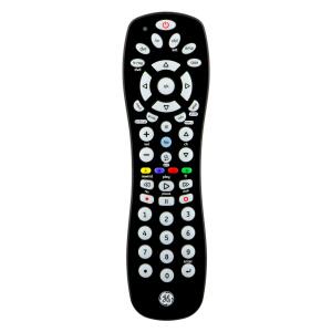 G.E Universal TV Remote Control 6-Device Black