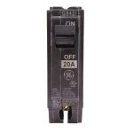 GE Single-Pole Circuit Breaker Q-Line 20 Amp 1 in.