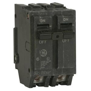 GE Double-Pole Circuit Breaker Q-Line 50 Amp 2 in.