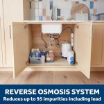 GEUnder Sink 5 Stage Premium Reverse Osmosis Water Filtration System (GXRV40TBN)