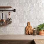 Ivy Hill TileAmagansett Gin White 4 in. x 4 in. Mixed Finish Ceramic Wall Tile (5.38 Sq. Ft. / Case) (EXT3RD101879)