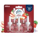 Glade Apple Cinnamon Scented Oil Plug-In Air Freshener Refill (5-Count) 3.35 fl. oz. (315179)