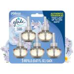 Glade Clean Linen Scented Oil Plug-In Air Freshener Refill (5-Count) 3.35 fl. oz. (322829)