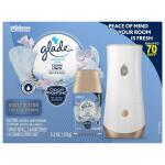 Glade Clean Linen Automatic Air Freshener Starter Kit with Refill, 6.2 oz. (310916)