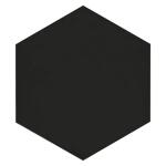 MSIGlassel Nero Hexagon 9 in. x 10 in. Matte Porcelain Floor and Wall Tile (0.49 sq. ft./Each) (NHDGLNE9X10.5HX)