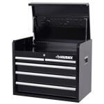 Husky 26 in. W 5-Drawer Tool Storage Gloss Black Top Tool Chest