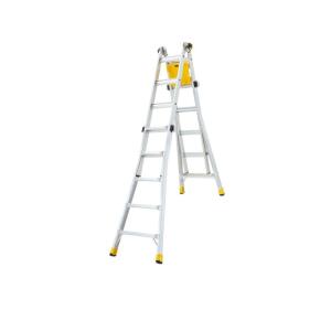 Gorilla Ladders 26 ft. Aluminum Multi-Position Ladder with Project Bucket & Tool Hangers