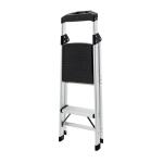 Gorilla Ladders2-Step Aluminum Step Stool Ladder, 250 lbs. Type I Duty Rating (8ft. Reach Height) (GLA-2-2)