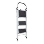 Gorilla Ladders3-Step Steel Lightweight Step Stool Ladder 225 lbs. Load Capacity Type II Duty Rating (9ft. Reach Height) (GLS-3-2)