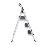 Gorilla Ladders3-Step Steel Lightweight Step Stool Ladder 225 lbs. Load Capacity Type II Duty Rating (9ft. Reach Height) (GLS-3-2)